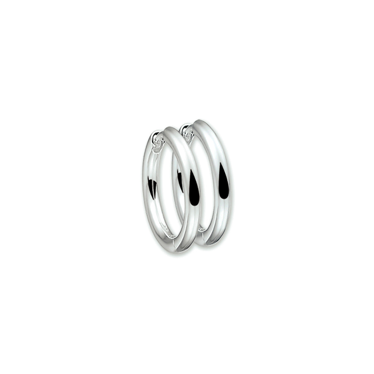 Ohrhänger 2,5 mm rund silberweiß