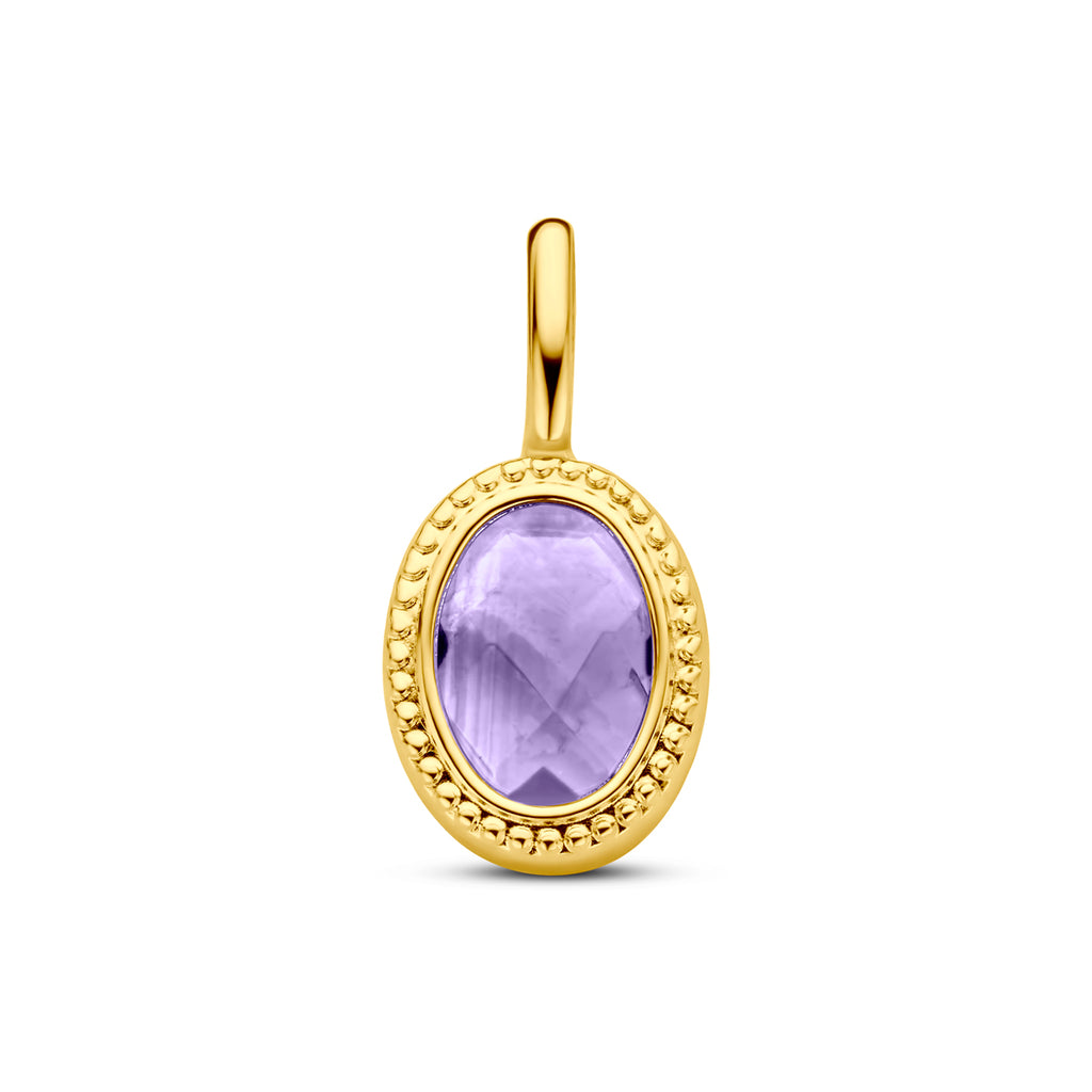 Anhänger Amethyst 14K Gelbgold