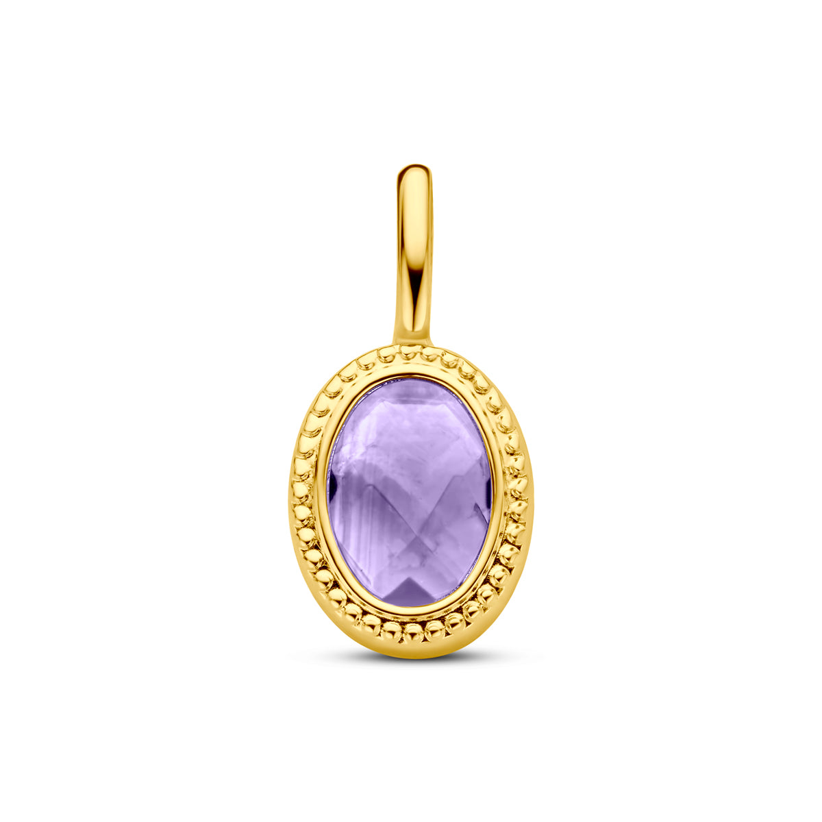 Anhänger Amethyst 14K Gelbgold