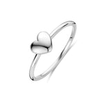 Ring Herz Silber rhodiniert