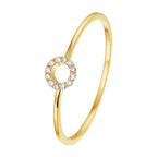 Ring Diamant 0,05 ct h p1 14K Gelbgold