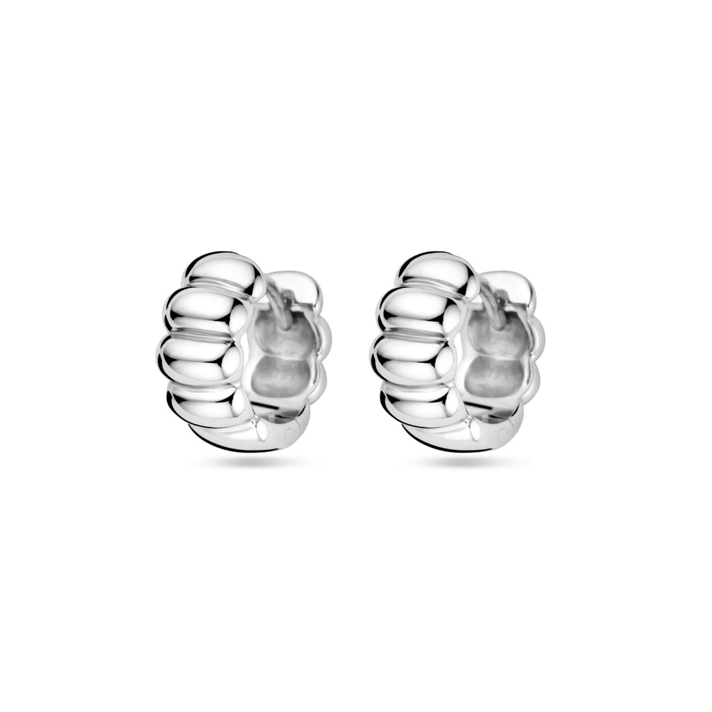 klapoorringen 11,5 mm zilver gerhodineerd