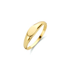 Gravurring 14K Gelbgold