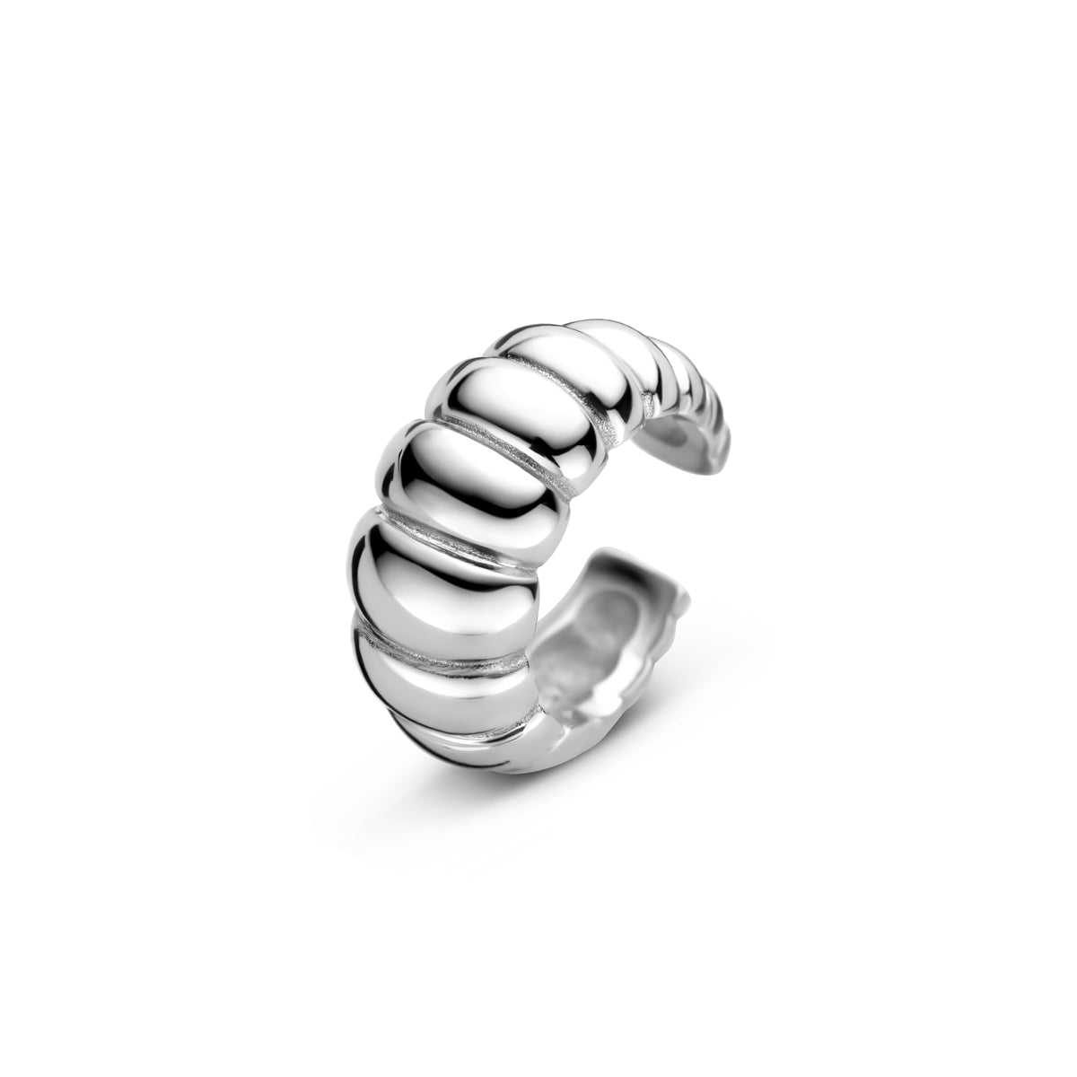 ear cuff 13 mm zilver gerhodineerd