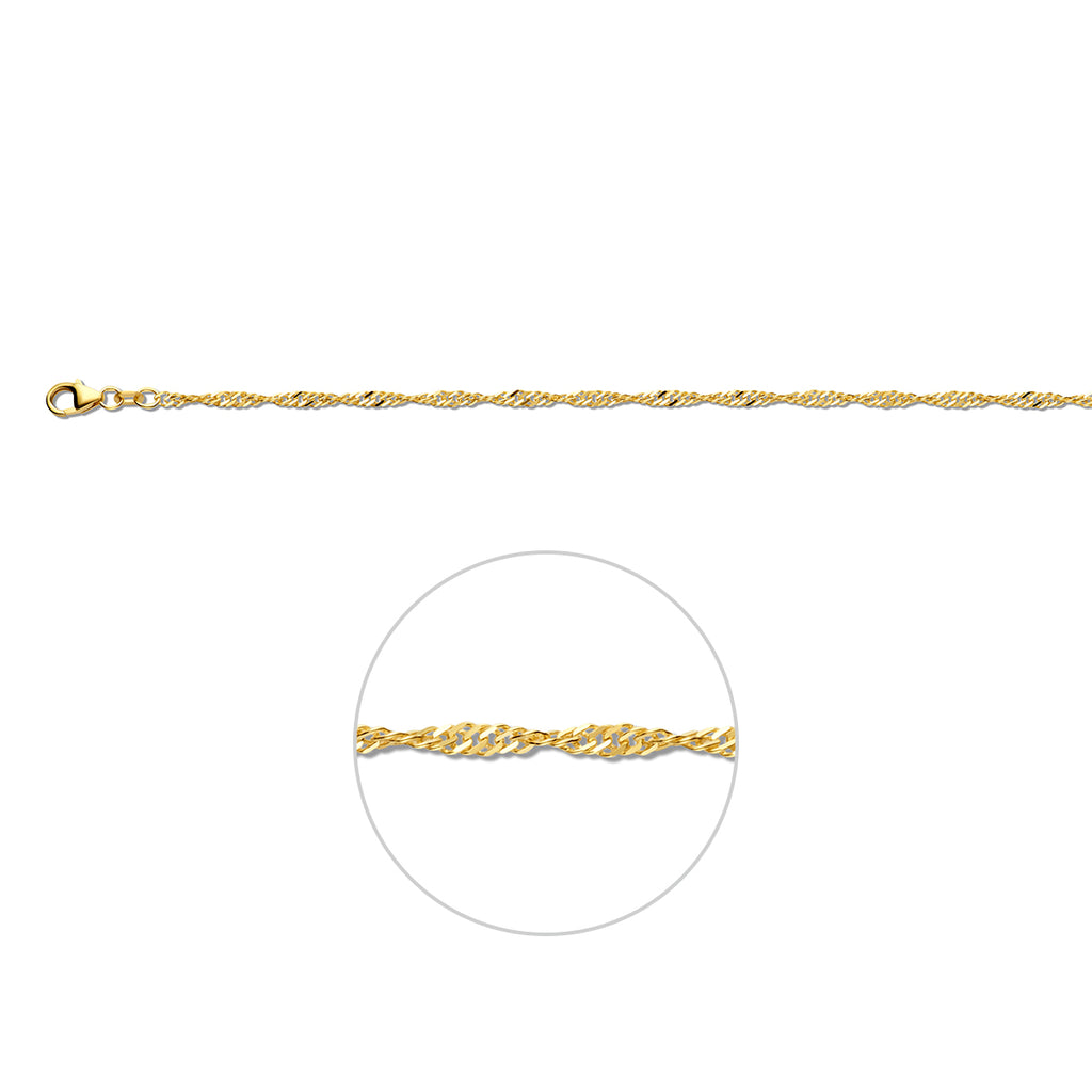 9k Singapore 2,4 mm 9K Gelb