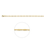 9k Singapore 2,4 mm 9K Gelb