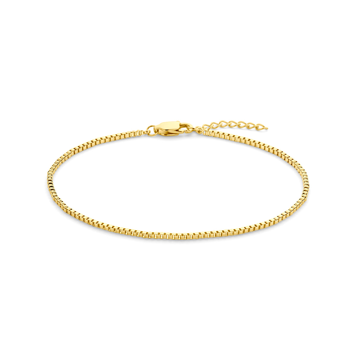 Armband Venezianer Ionenplattierung 1,5 mm 19 + 2 cm Edelstahl