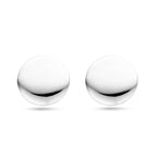 Ohrstecker 23 mm Silber rhodiniert
