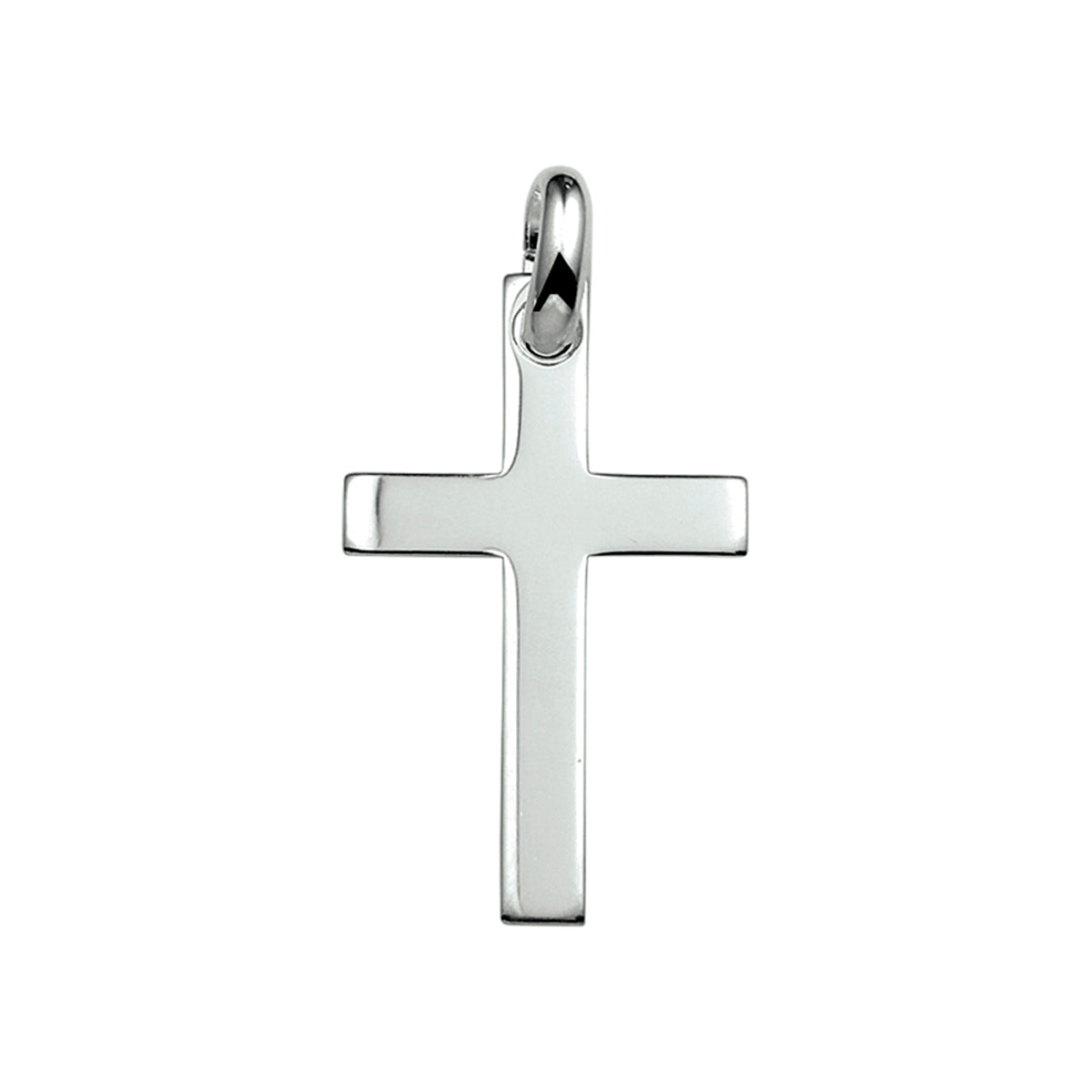 hanger kruis zilver wit