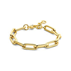 Armband Ionenplattierung 8 mm 17 + 3 cm Edelstahl