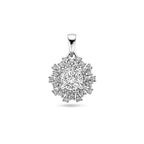 hanger zirkonia zilver gerhodineerd