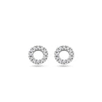 Ohrstecker Diamant 0.07ct (2x 0.035ct) H SI 5,5 mm 14K Weißgold