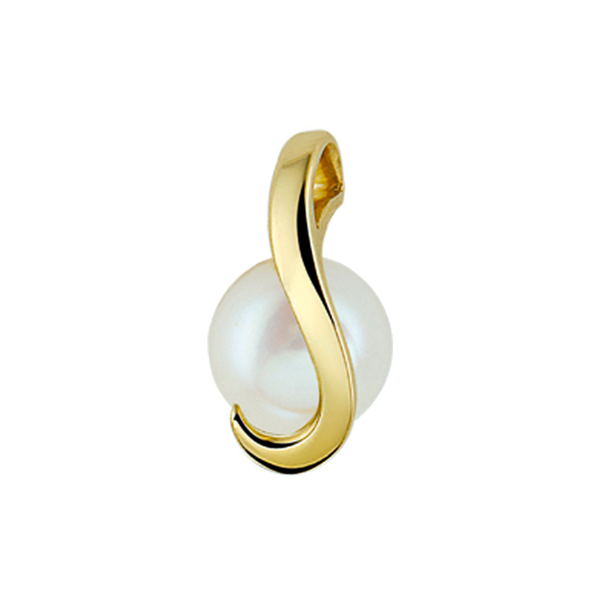 Anhänger Perle 14K Gelbgold