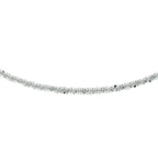 Halskette 3,0 mm 45 cm Silber rhodiniert