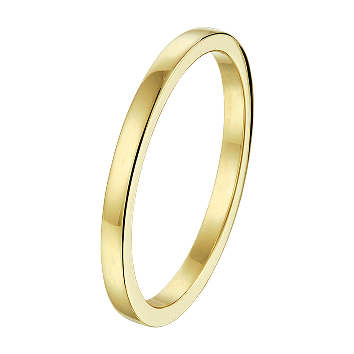 aanschuifring 14K geelgoud