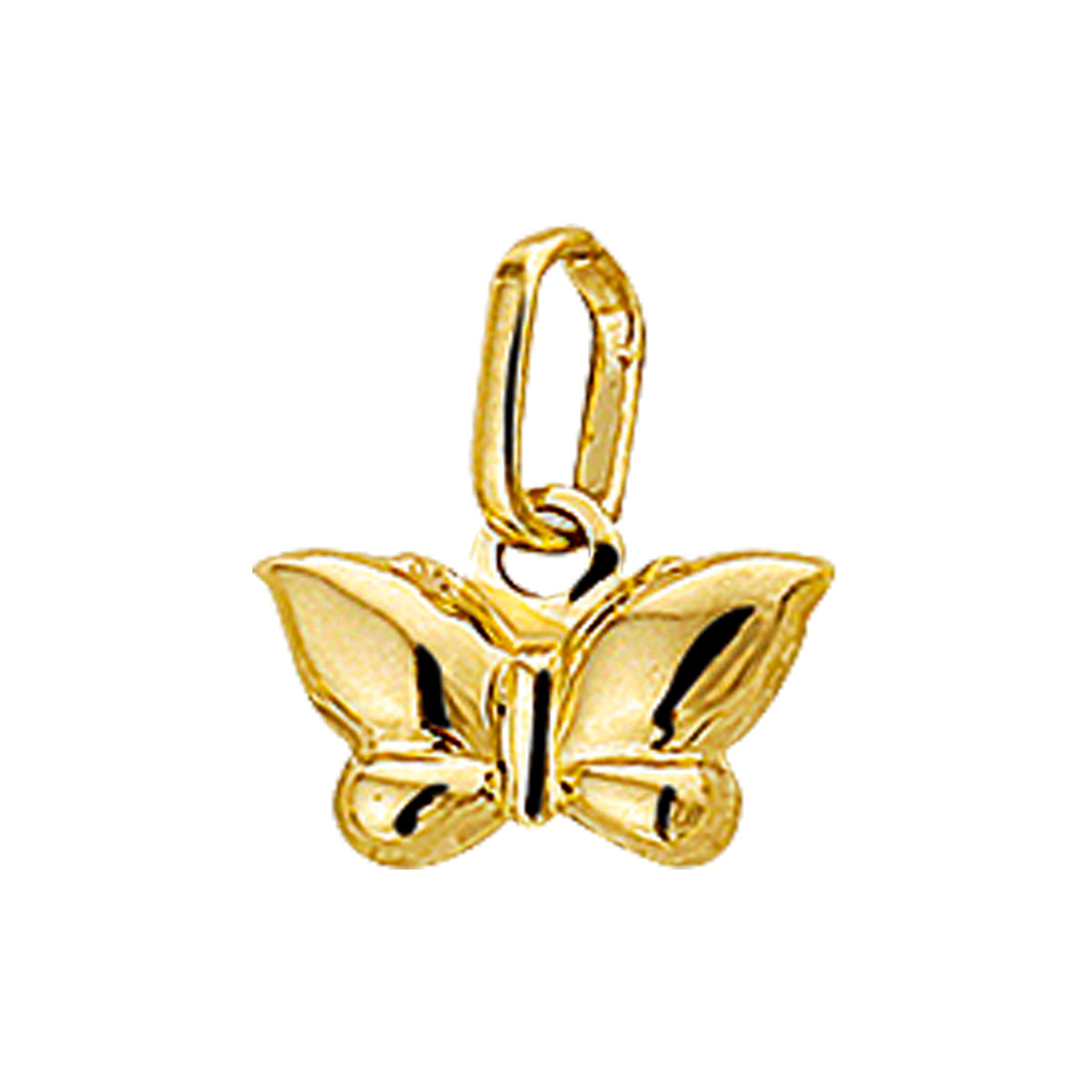 Anhänger Schmetterling 14K Gelbgold