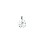 hanger klavertje 12 mm zilver gerhodineerd