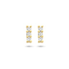Ohrstecker Diamant 0,05 ct (2x 0,025 ct) h p1 14K Gelbgold