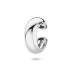 earcuff 15,5 mm zilver gerhodineerd