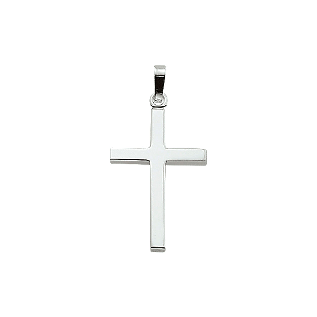 hanger kruis zilver wit