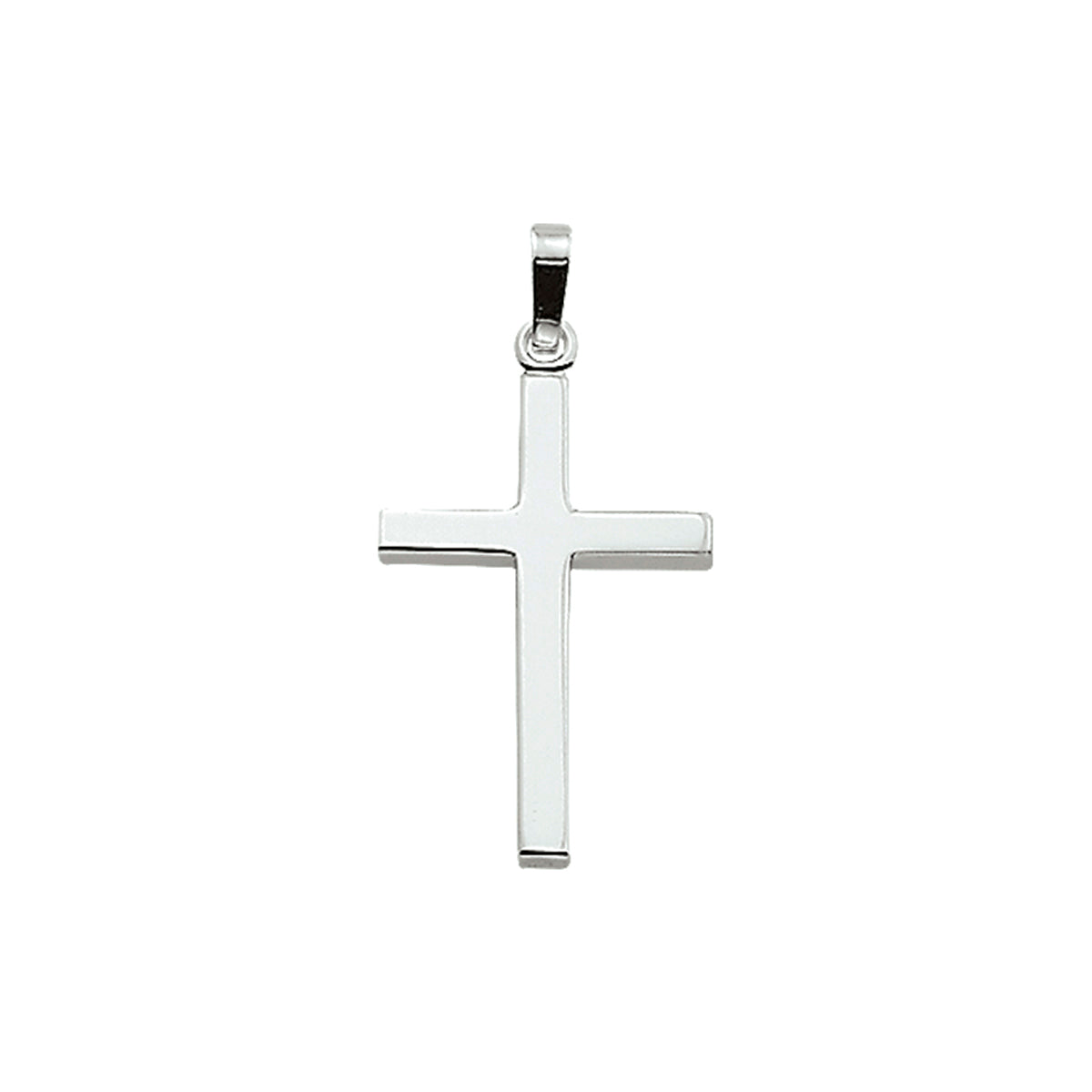 hanger kruis zilver wit