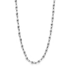 collier 6,5 mm 43 cm zilver gerhodineerd