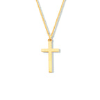 Halskette Kreuz 40 - 42 - 44 cm 14K Gelbgold