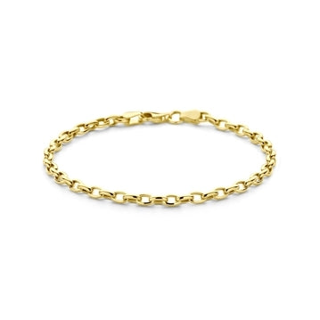 9 Karat Ankerkette 3,1 mm 18,5 cm 9K Gelb