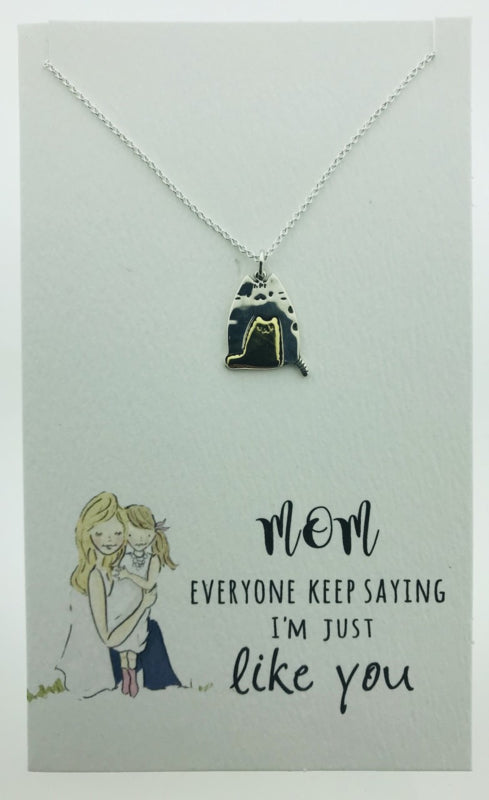 Zilveren geschenk MOM