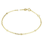Armband 1,5 mm 16 - 18 cm 14K Gelbgold