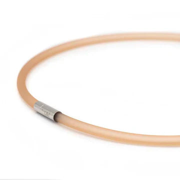 Rubber ketting, 1 lijn, Champagne