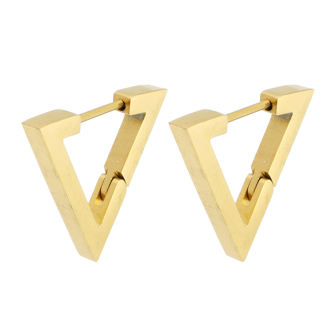 chirurgisch stalen oorhangers driehoek