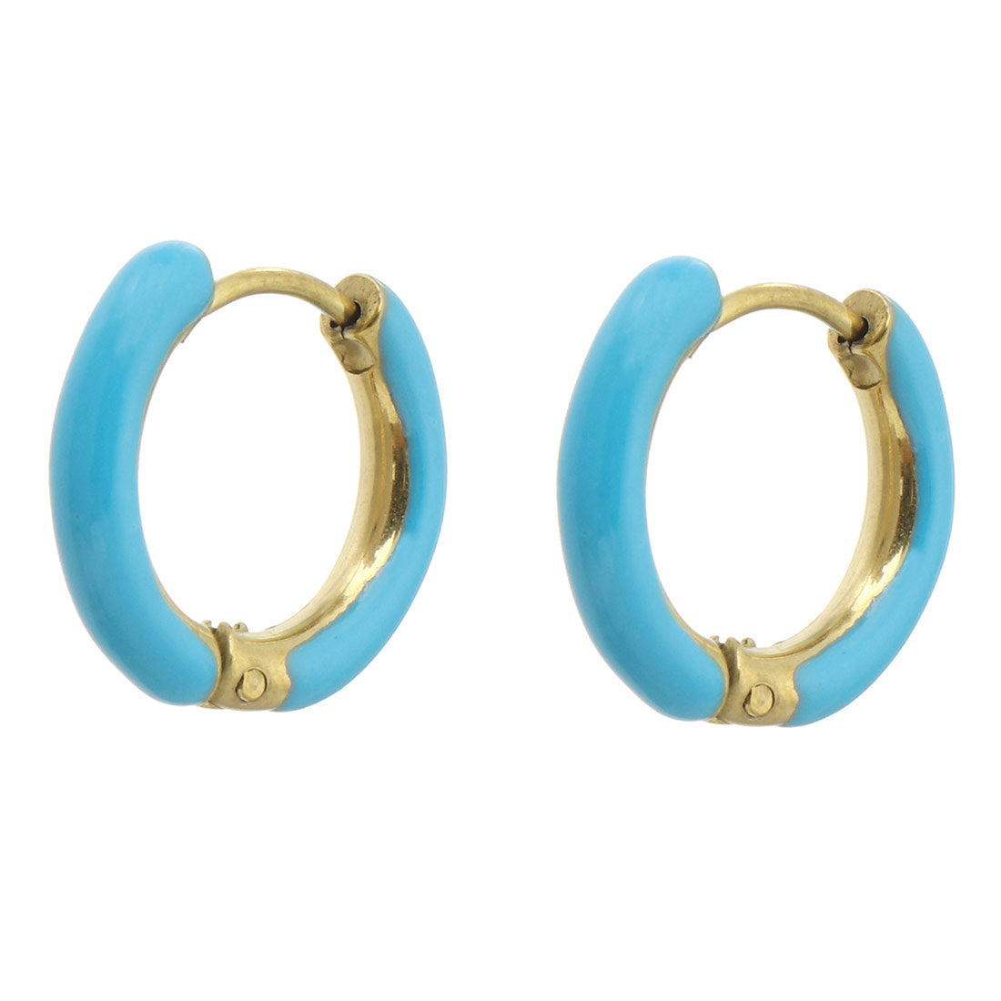 Ohrringe aus Chirurgenstahl mit Emaille