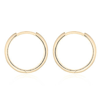 vergulde klapcreolen 20 mm