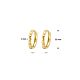 Klappcreolen 12 mm 14K Gelbgold