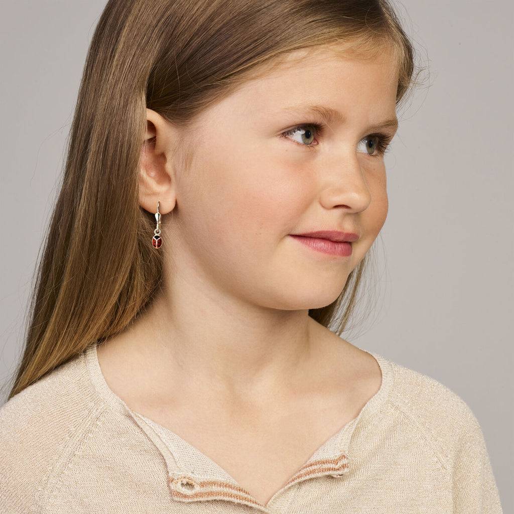 oorhangers lieveheersbeestje