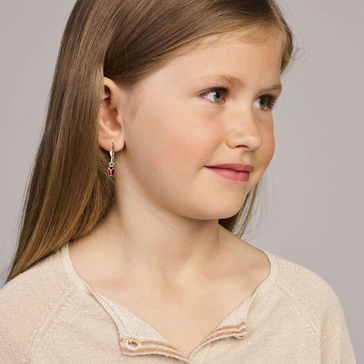 oorhangers lieveheersbeestje