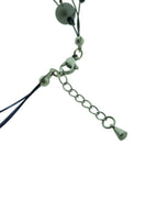 collier aluminium met nylon
