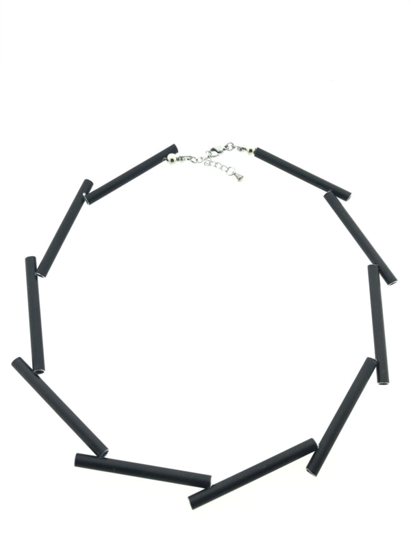 Handgemaakt collier lange stukken