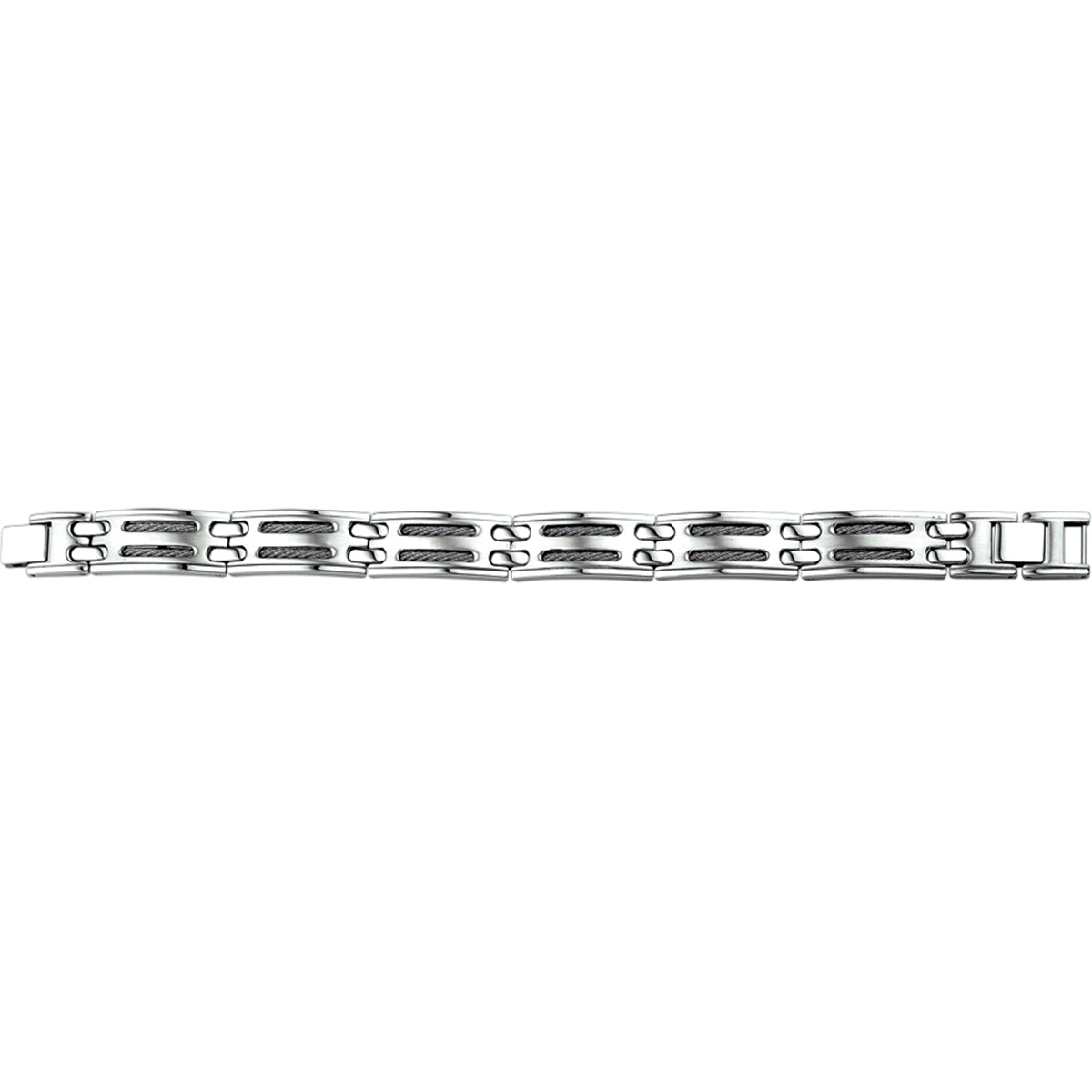 Armband poly/matt 21 cm Edelstahl