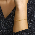 singapore 2,4 mm 14K geelgoud