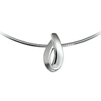 hanger poli/mat zilver gerhodineerd