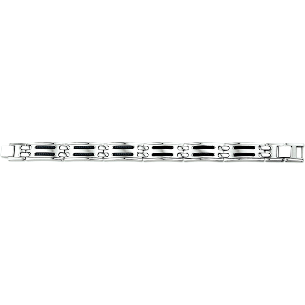Armband poly/matt 21 cm Edelstahl