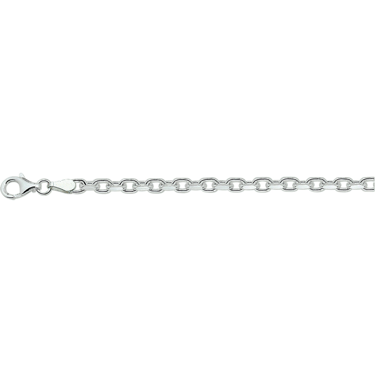 Anker 3,7 mm silberweiß