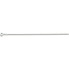 koord 2,0 mm zilver wit