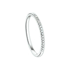 ring diamant 0.09ct h si 14K witgoud