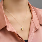 medaillon 14K geelgoud