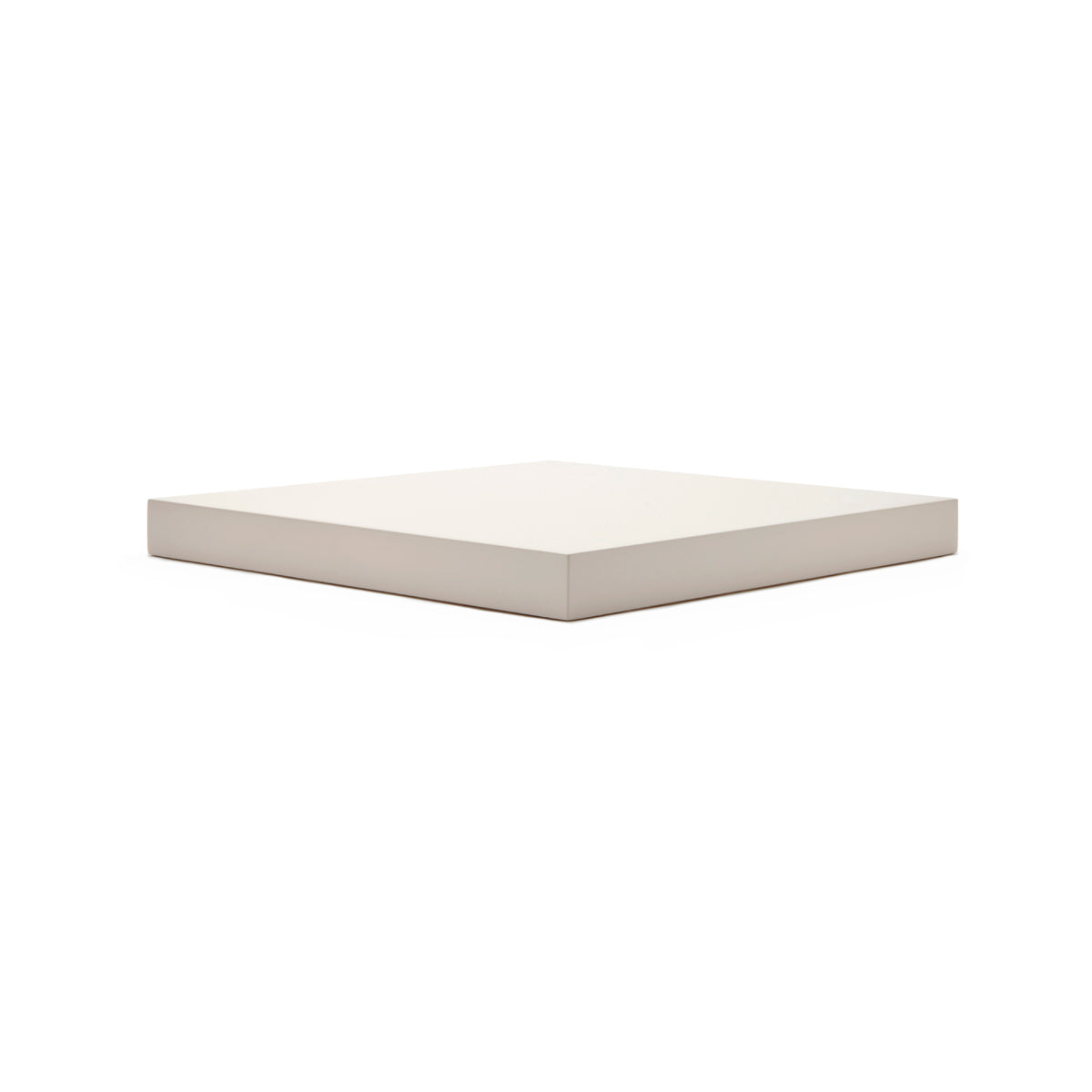 onderplaat beige 265 x 265 x 25 mm pos materialen