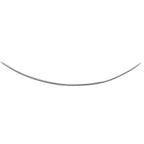 omega rond 1,6 mm zilver gerhodineerd