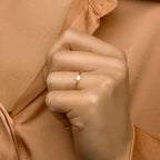 Gravurring 14K Gelbgold